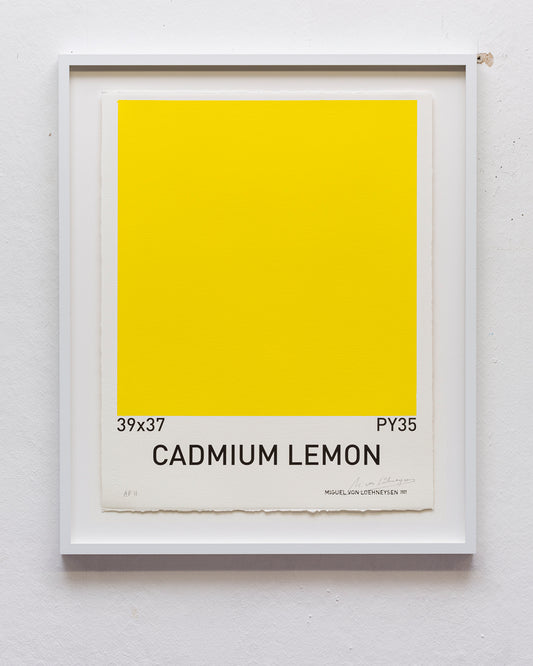Cadmium Lemon (39x37/PY35)